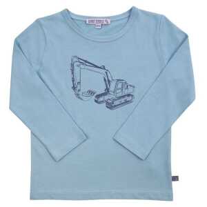 Enfant Terrible Langarm-Shirt mit Baggerdruck