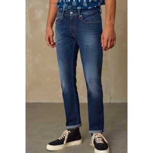 Kings Of Indigo Straight-Fit Jeans aus Bio Baumwolle – Ryan – medium used