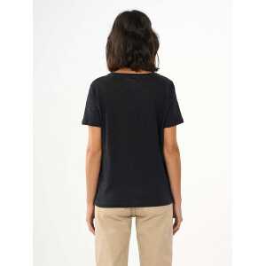 KnowledgeCotton Apparel T-Shirt – Reg Linen Shirt – aus 100% biologischen Leinen
