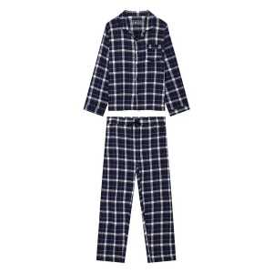 Komodo Pyjama Set Karomuster aus Bio-Baumwolle Modell: JimJam