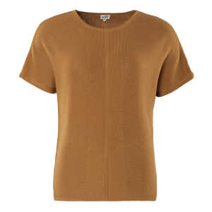 LIVING CRAFTS – Damen Pullover – Braun (100% Bio-Baumwolle), Nachhaltige Mode, Bio Bekleidung