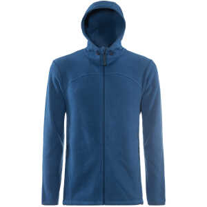 LIVING CRAFTS – Herren Fleece-Jacke – Blau (100% Bio-Baumwolle), Nachhaltige Mode, Bio Bekleidung