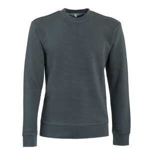 LIVING CRAFTS – Herren Sweatshirt – Grau (100% Bio-Baumwolle), Nachhaltige Mode, Bio Bekleidung