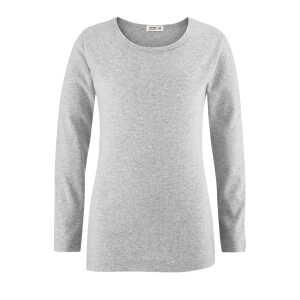 LIVING CRAFTS – Kinder Langarm-Shirt – Grau (100% Bio-Baumwolle), Nachhaltige Mode, Bio Bekleidung