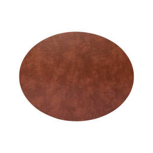 LindDNA – Tischset Leder – Oval Large – 35x46cm