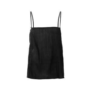 Living Crafts Bio-Damen-Kleid “ROSALIE” mit Unterkleid aus Voile, black, Gr. 36