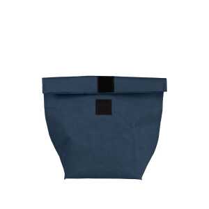 Lunchbag “Yummy” Gr. M, blue denim