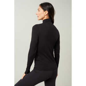 Mandala Yoga Shirt – Turtle Neck – aus Bio-Baumwolle und Modal