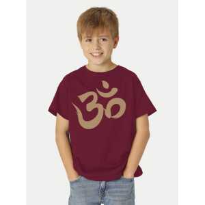 Peaces.bio – handbedruckte Biomode Bio-Kinder T-Shirt Om