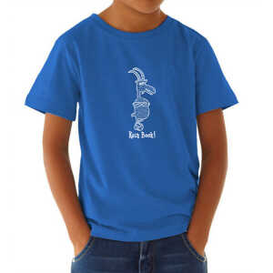 Picopoc Kein Bock ! T-Shirt in Blau & Weiß für Kinder und Jugendliche