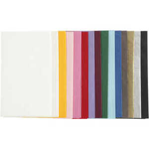 Seidenpapier – Sortiment, Blatt 50×70 cm, 14 g, Sortierte Farben, 30Bl.