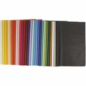 Seidenpapier verschiedene Farben – 50x70cm – 14g / 300 Bl. – 1 Pck.