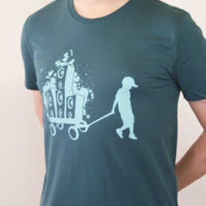 Spangeltangel T-Shirt “Boxenbernd”, Biobaumwolle, nachhaltig, Musik, Herren