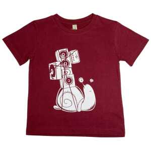 Spangeltangel T-Shirt “Soundschnecke”, Kinder, Bio-Baumwolle, Siebdruck, Musik, bedruckt