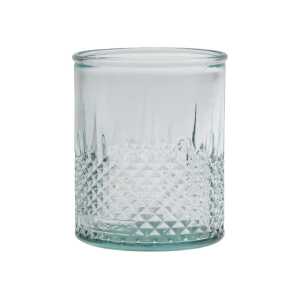 Trinkglas “Diamant” 400 ml aus Recyclingglas