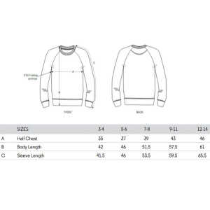 University of Soul Kinder Rundhals-Sweatshirt aus Bio-Baumwolle “Mini Shay”