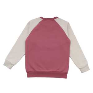 Walkiddy Deco cherry&Oyster Gray – Baumwolle (Bio) – Rosa – Sweatshirt