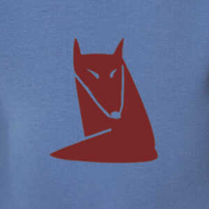 little kiwi Kinder Sweatshirt, “Fuchs”, Bright Blue