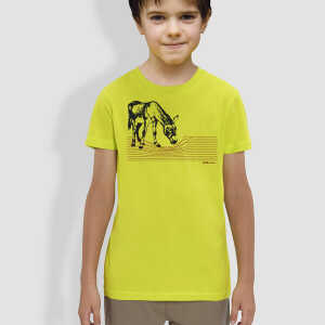 little kiwi Kinder T-Shirt, “Eselchen”, Grün