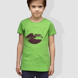 little kiwi Kinder T-Shirt, “Kojote”, Green
