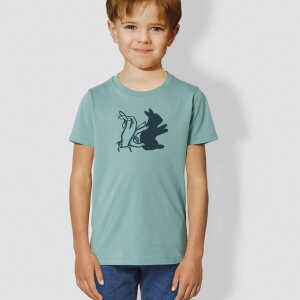 little kiwi Kinder T-Shirt, “Schattenhase”