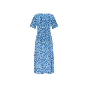 tranquillo Bio-Damen-Kleid mit V-Ausschnitt, bloom, Gr. S
