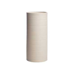 tranquillo Vase “VINTAGE” Zylinder cream, höhe 21 cm