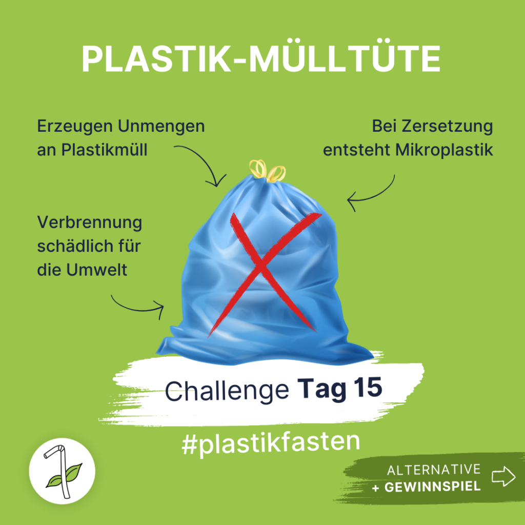 Plastikfasten: Plastik-Mülltüte