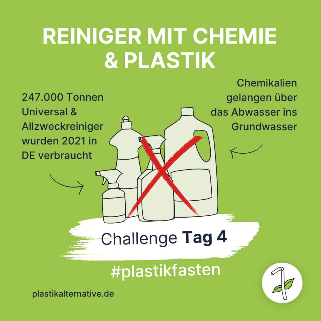 Plastikfasten: Reiniger Plastik und Chemie 