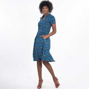 Chapati Design Kleid “Dorela” aus Viskose (LENZING ECOVERO) D-1396