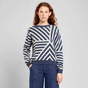 DEDICATED Pullover Mountain Line – Ombre Blue