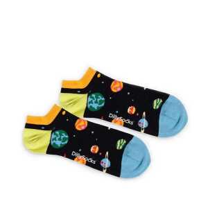 DillySocks Kurze Socken Outer Space aus Biobaumwoll-Mix