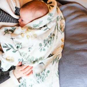 Ella Lieb Baby Bio kleines Stillkissen “Juni” mit kbA Dinkelspelzen Füllung und kbA Baumwolle Bezug