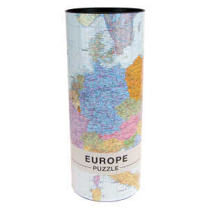 Extragoods Europa Puzzle / EU Karte 1000 Teile – Die gesamte EU 68 x 48 cm