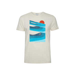 GREENBOMB Nature Perfect Waves Roll – T-Shirt für Herren