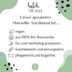 Hutch&Putch Musselin-Scrunchie • Kinder