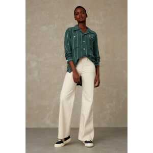 Kings Of Indigo Jeans Wide Flare Fit – JANE SAILOR ECRU