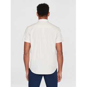 KnowledgeCotton Apparel Hemd – Short Sleeve – aus Bio-Baumwolle