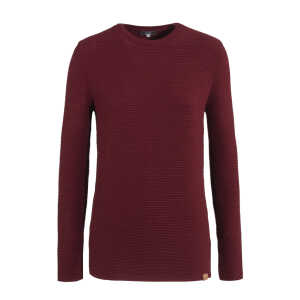 LIVING CRAFTS – Damen Pullover – Rot (100% Bio-Baumwolle), Nachhaltige Mode, Bio Bekleidung