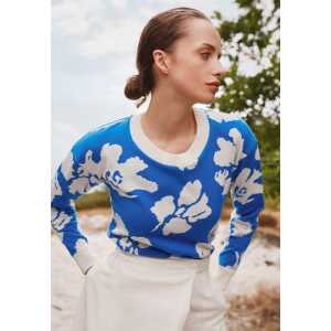 Lana natural wear Pullover aus Bio Baumwolle für Damen – Modell Romana