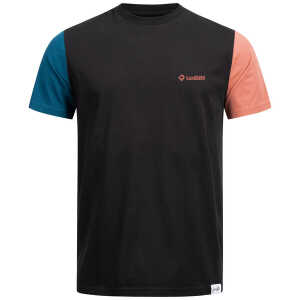 Lexi&Bö Colored Sleeves T-Shirt Herren mit Logo Print