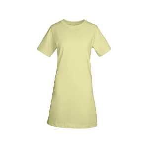 MELA Bio-Damen-T-Shirt-Kleid “SHRISHTI” 260 g/m², ginger lemon, Gr. S