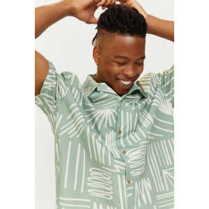 Mazine Lockeres Hemd – Honolulu Shirt – aus Biobaumwolle