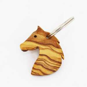 Mitienda Shop Schlüsselanhänger aus Holz “Pferd” | Holz Anhänger