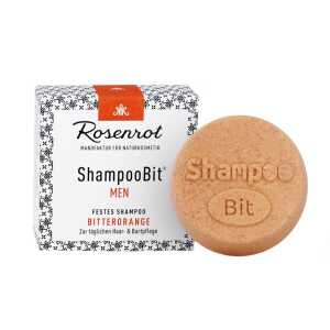 Rosenrot Naturkosmetik festes Shampoo MEN Bitterorange – 60g