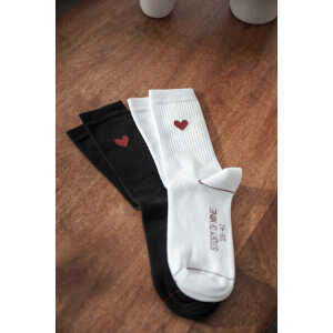 STORY OF MINE Socken mit Herz aus überwiegend Bio-Baumwolle