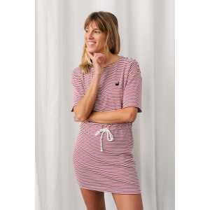 TWOTHIRDS Langes Kleid Vegan ‘Sherkin’ aus Bio-Baumwolle