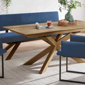 Tisch “Aurana-Estenda” – Größe: 90×200 cm – Farbe: braun – Holzart: Kernbuche