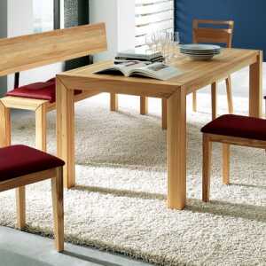 Tisch “Mensa” – Größe: 90×200 cm – Farbe: braun – Holzart: Nussbaum