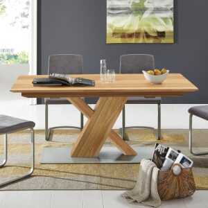 Tisch “Revera” – Größe: 90×200 cm – Farbe: braun – Holzart: Kernbuche